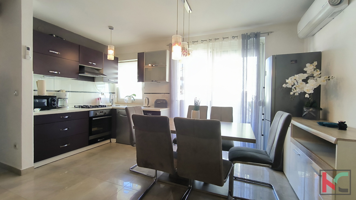 ISTRA, MEDULIN, TROSOBNO STANOVANJE 60,78 M2 MODERNO OPREMLJENO, PRODAJA