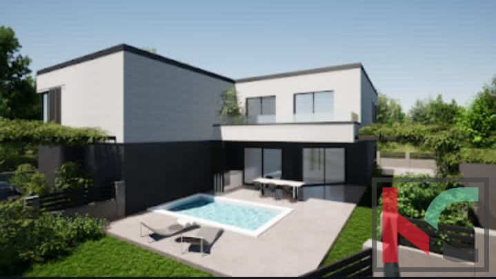 Ližnjan, gradbeno zemljišče s projektom in plačano komunalo 576m2 #prodaja
