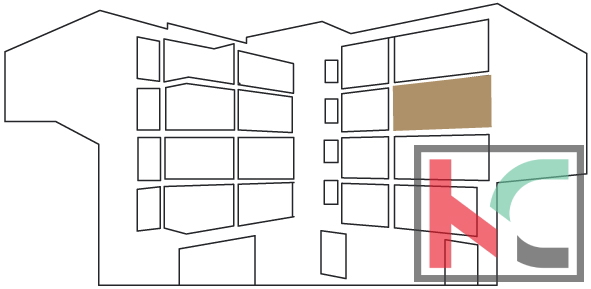 Istra, Pula, center, stanovanje 130,31m2 v novogradnji, tri sobe in loža