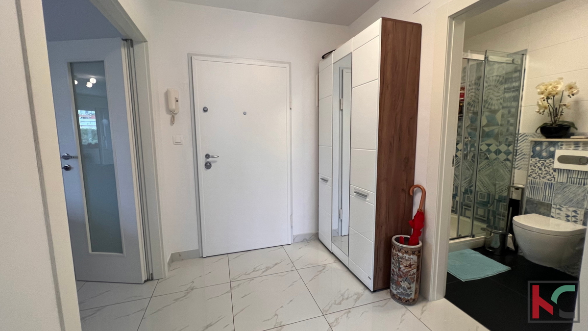 Pula, Valkane, stanovanje 60 m2, kvalitetno trisobno stanovanje, prva vrsta do morja, prvo nadstropje
