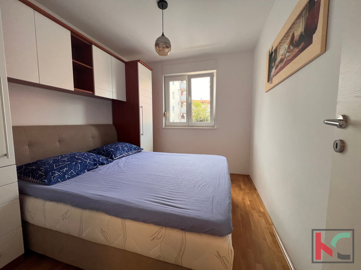 Pula, Valkane, stanovanje 60 m2, kvalitetno trisobno stanovanje, prva vrsta do morja, prvo nadstropje