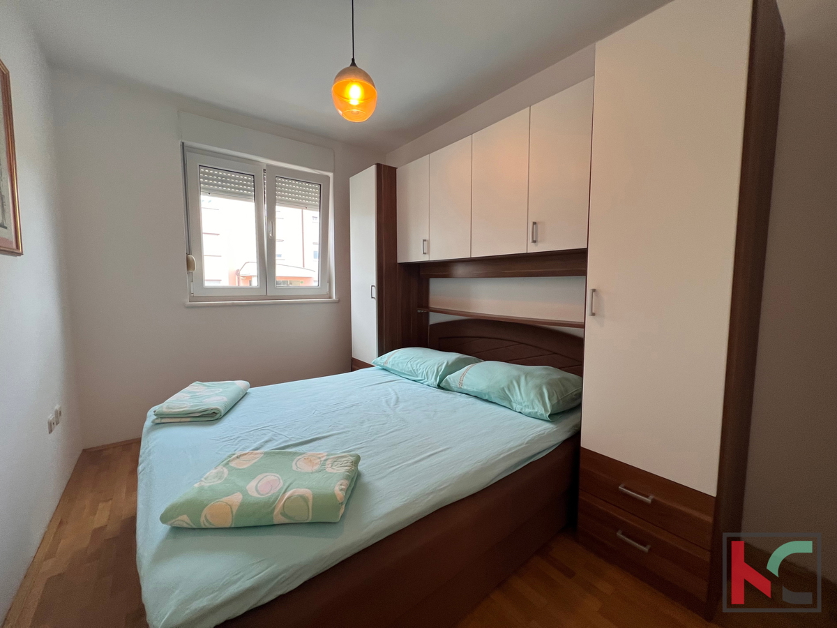 Pula, Valkane, stanovanje 60 m2, kvalitetno trisobno stanovanje, prva vrsta do morja, prvo nadstropje