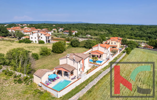 Istra, Marčana, počitniška hiša 160m2 z bazenom