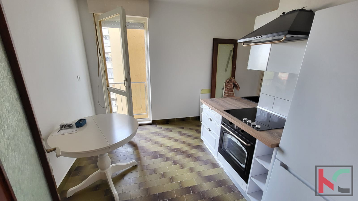 Pula, Vidikovac, stanovanje 53,37m2 v 7. nadstropju, dvigalo #prodaja