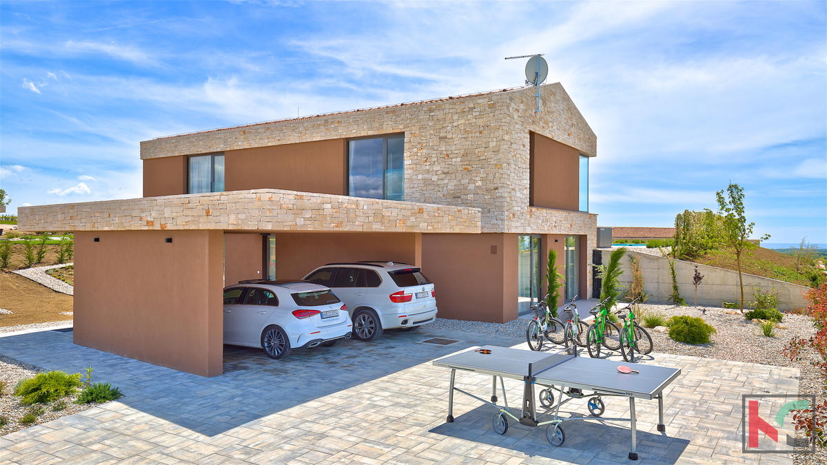 Istra, Brtonigla, luksuzna vila 324m2 z idiličnim razgledom