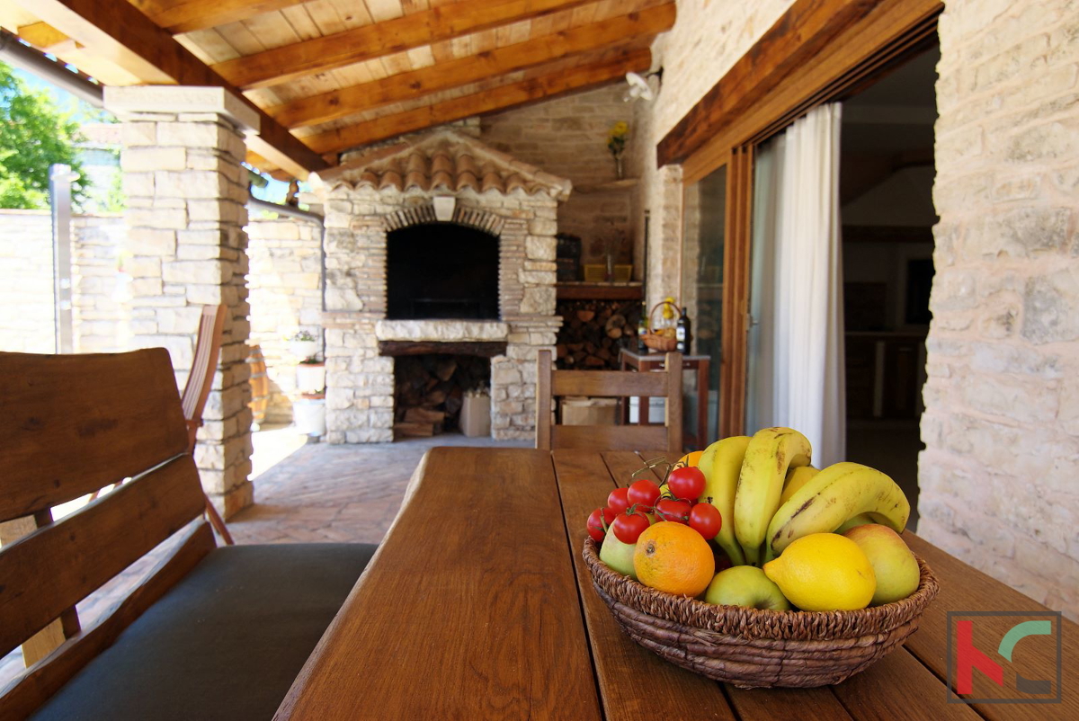 Istra, Barban, istrska kamnita vila z bazenom, #prodaja
