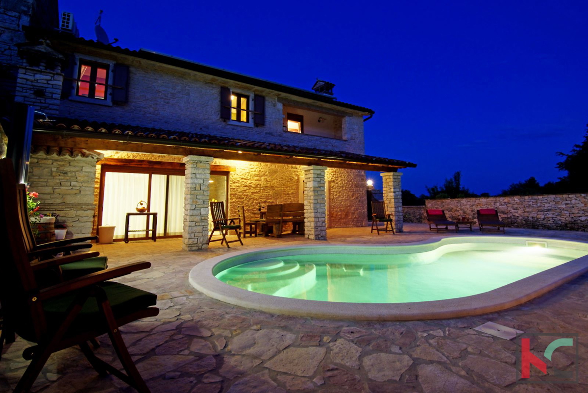 Istra, Barban, istrska kamnita vila z bazenom, #prodaja
