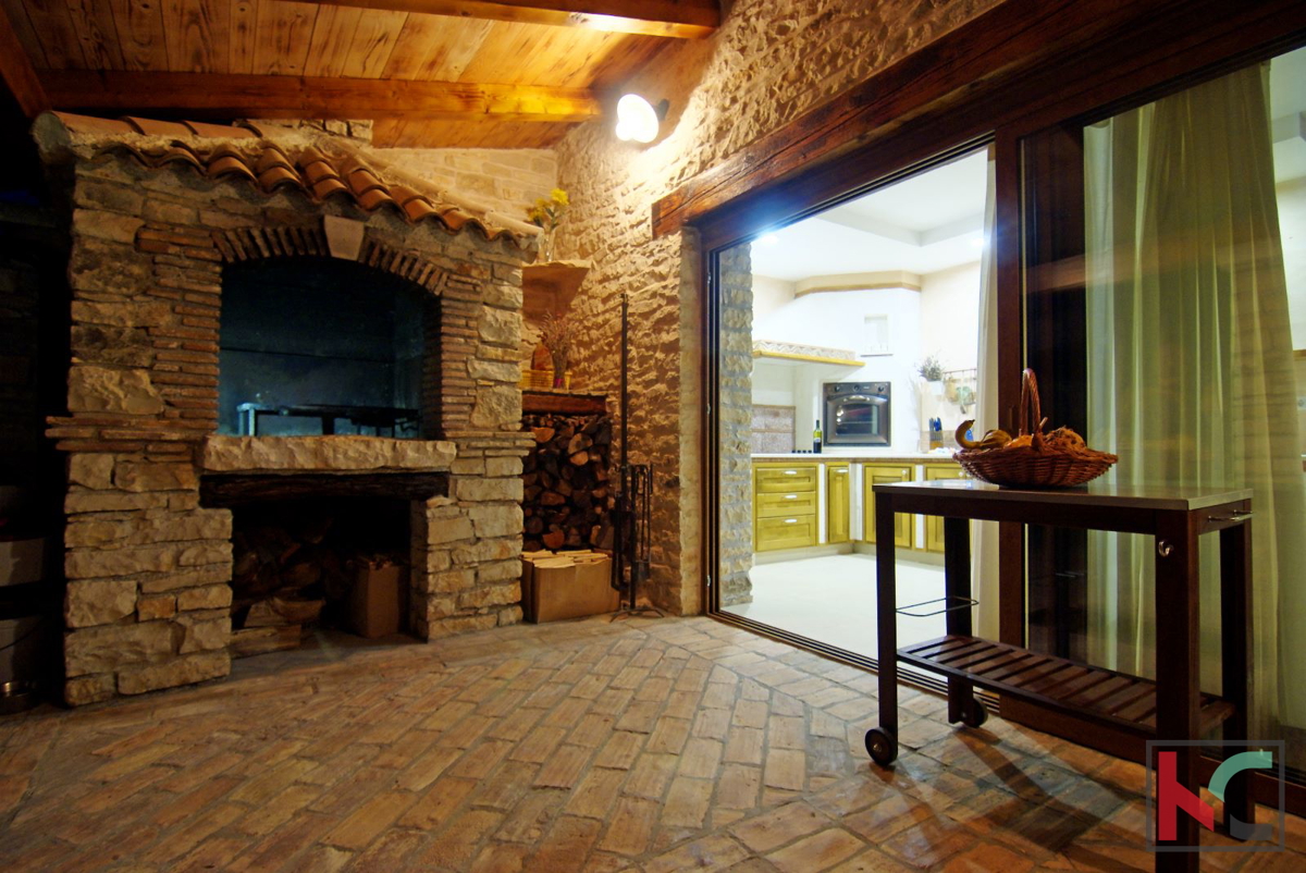 Istra, Barban, istrska kamnita vila z bazenom, #prodaja