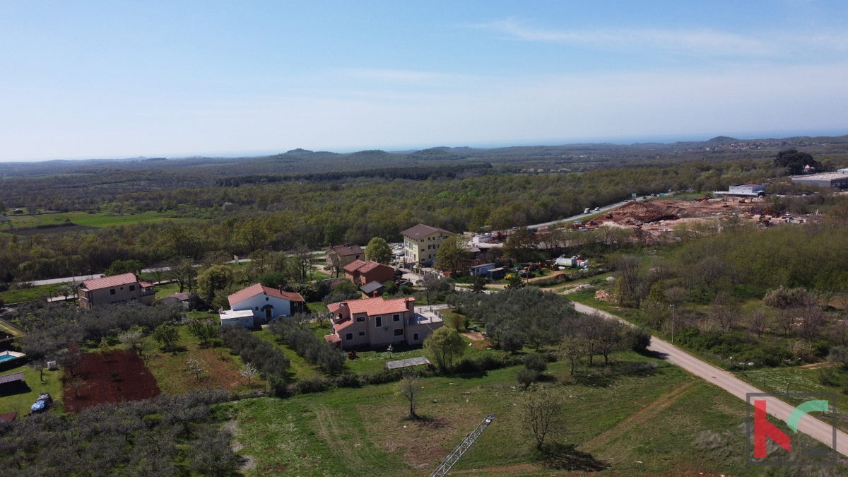 Istra, okolica Poreča, vila v izgradnji s pogledom na morje, #prodaja