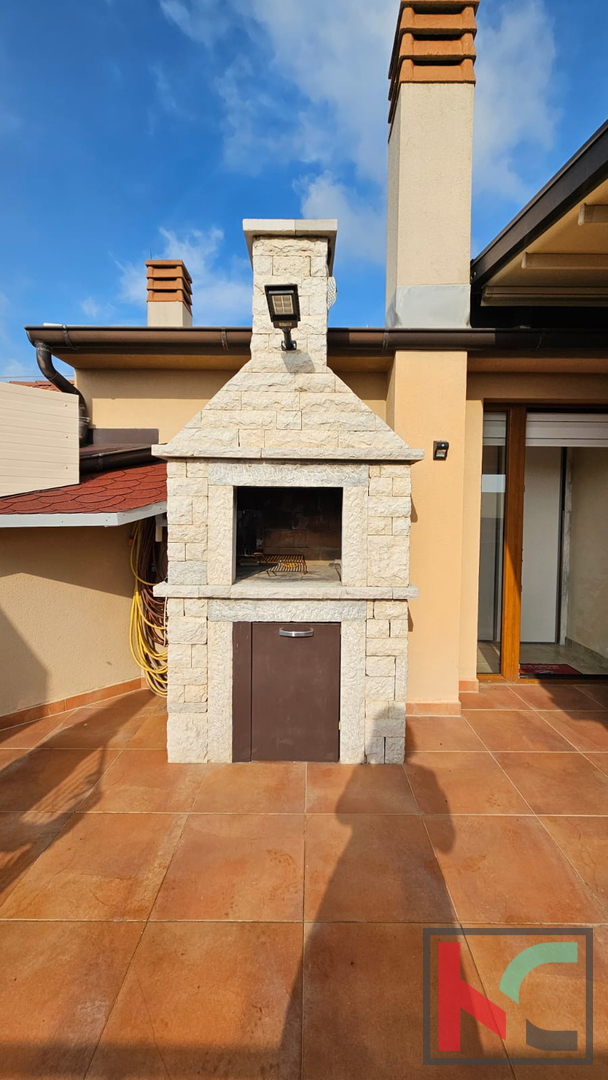 Ližnjan, apartma v dveh etažah s čudovitim pogledom na morje, 120m2 #prodaja