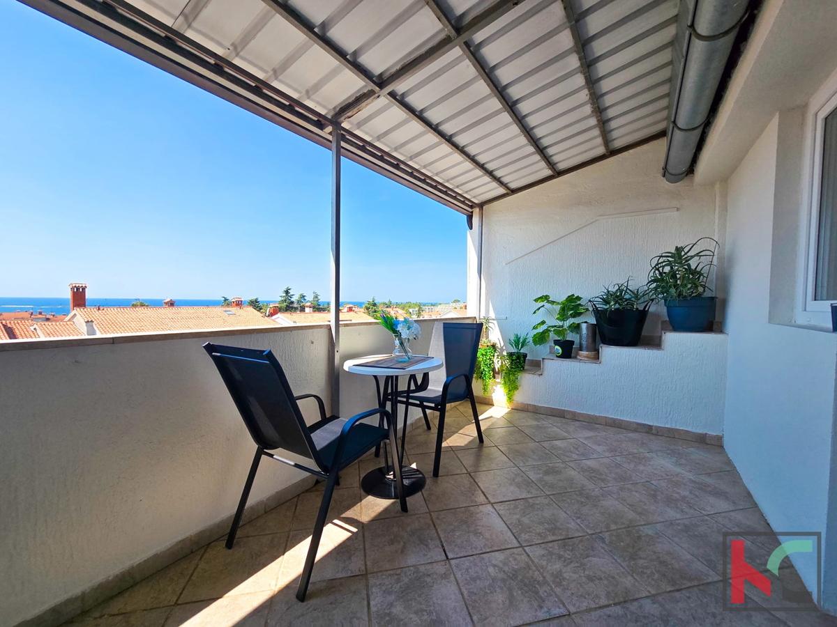 ISTRA, PARENZO, APPARTAMENTO, BALKON, VISTA SUL MARE E SULLA CITTÀ DI PARENZO, #IN VENDITA