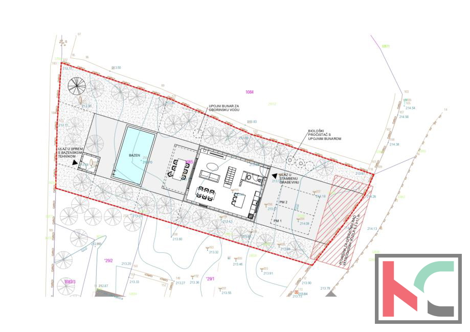 Istra, Svetvinčenat, gradbeno zemljišče 547m2 z pravnomočnim gradbenim dovoljenjem, #prodaja