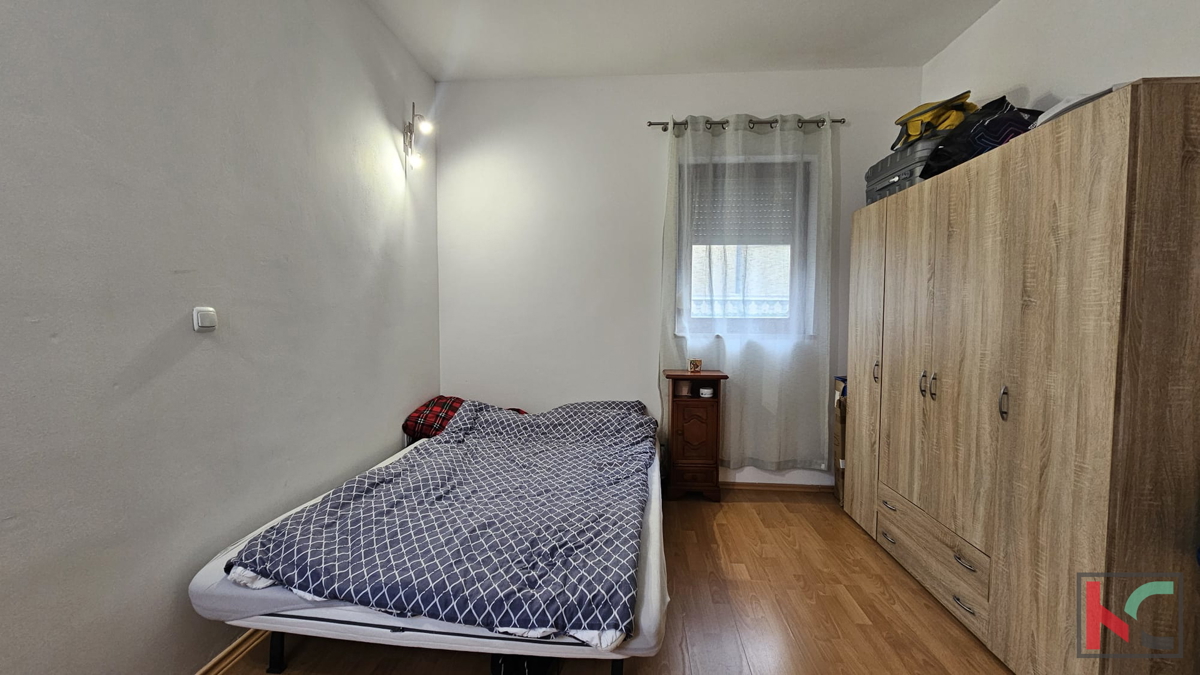 Istra, Medulin, trisobno stanovanje v novejši stavbi, pogled na morje #prodaja