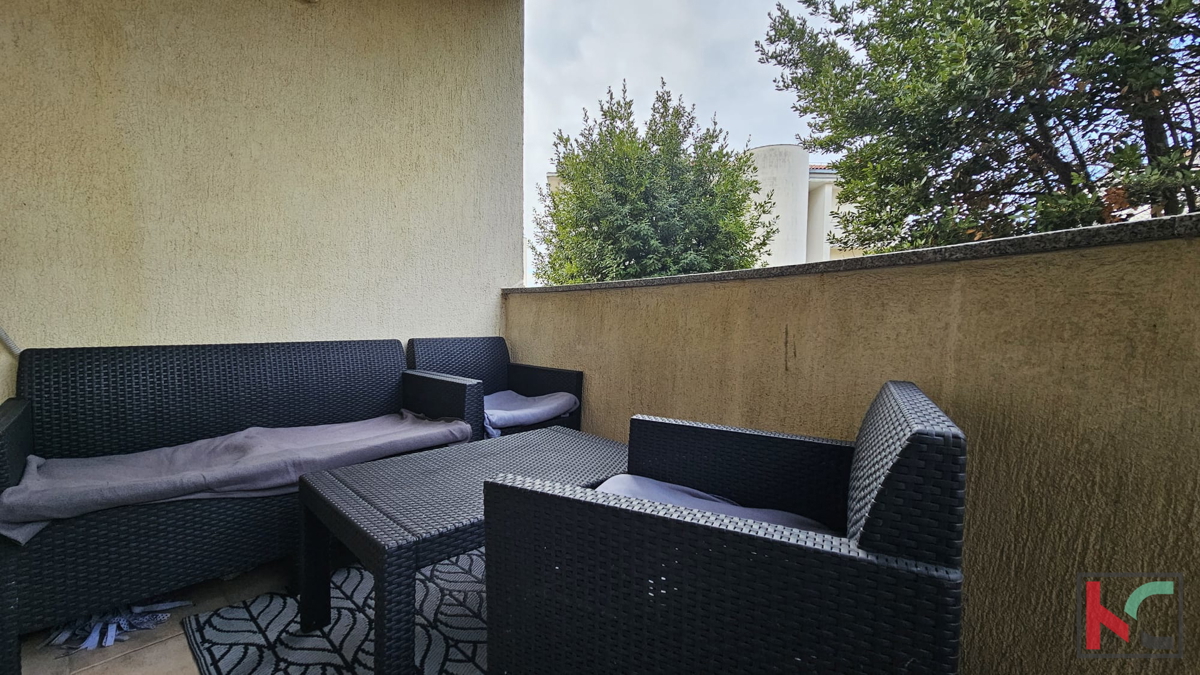 Istra, Medulin, trisobno stanovanje v novejši stavbi, pogled na morje #prodaja