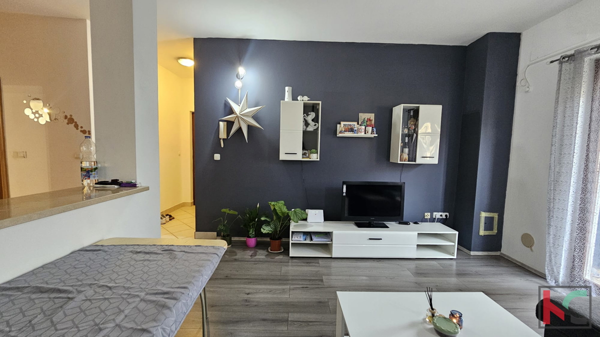 Istra, Medulin, trisobno stanovanje v novejši stavbi, pogled na morje #prodaja