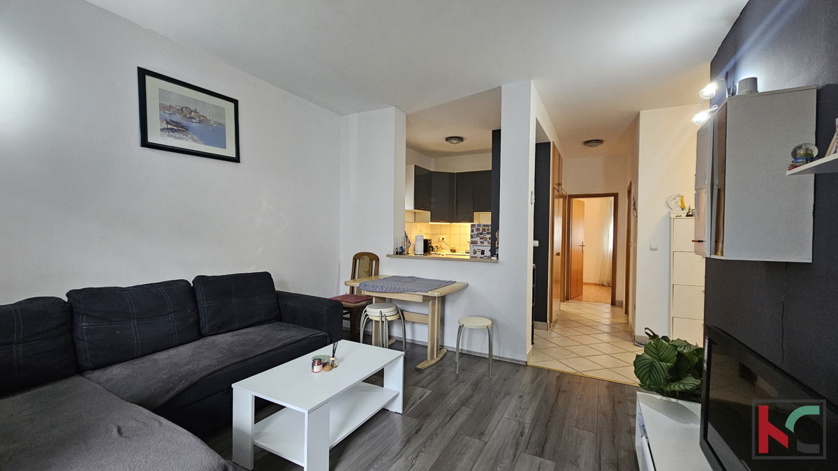 Istra, Medulin, trisobno stanovanje v novejši stavbi, pogled na morje #prodaja