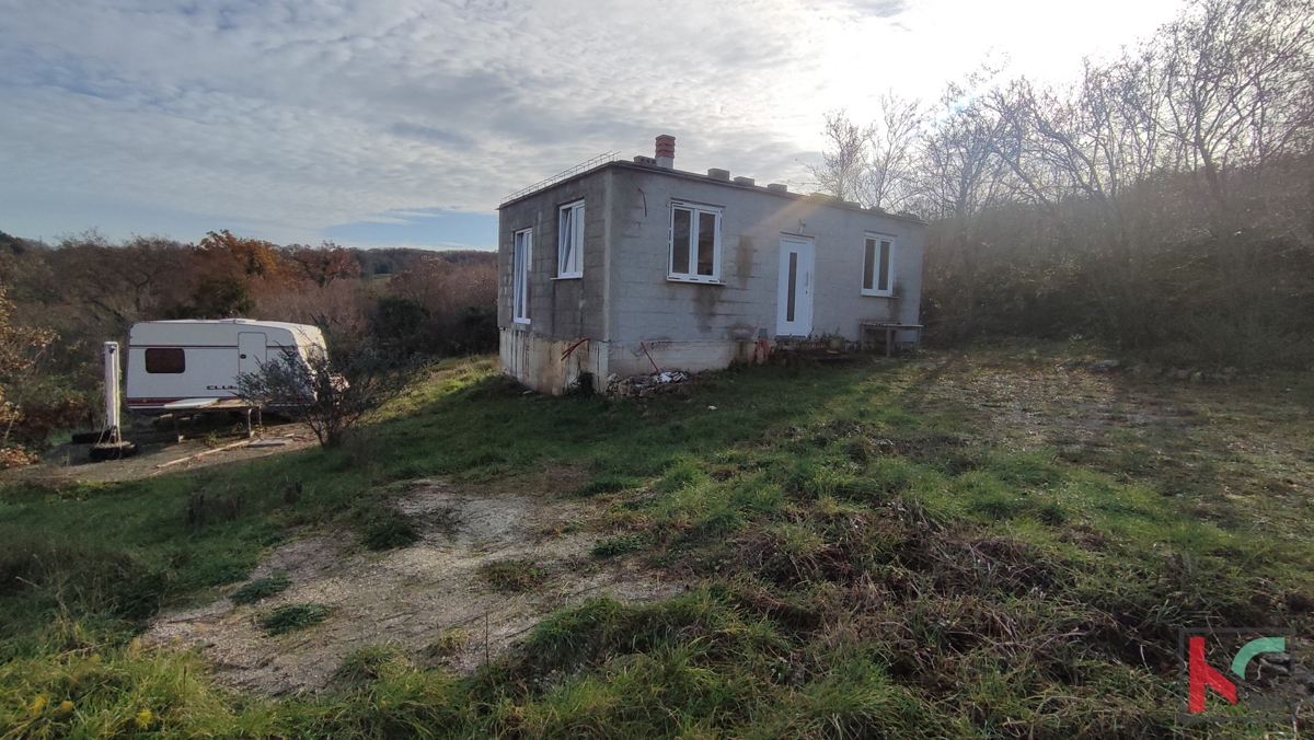 Istra, Mutvoran, kmetijsko zemljišče 12000 m2 z objektom v bližini Duge Uvale, #prodaja