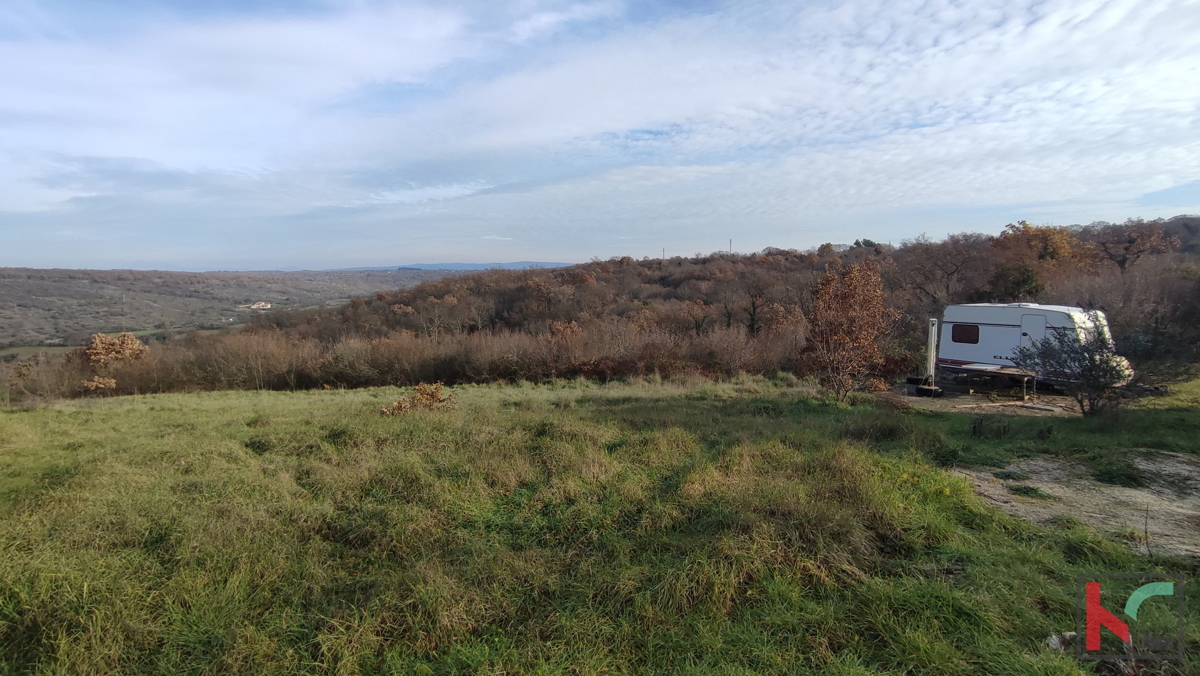 Istra, Mutvoran, kmetijsko zemljišče 12000 m2 z objektom v bližini Duge Uvale, #prodaja