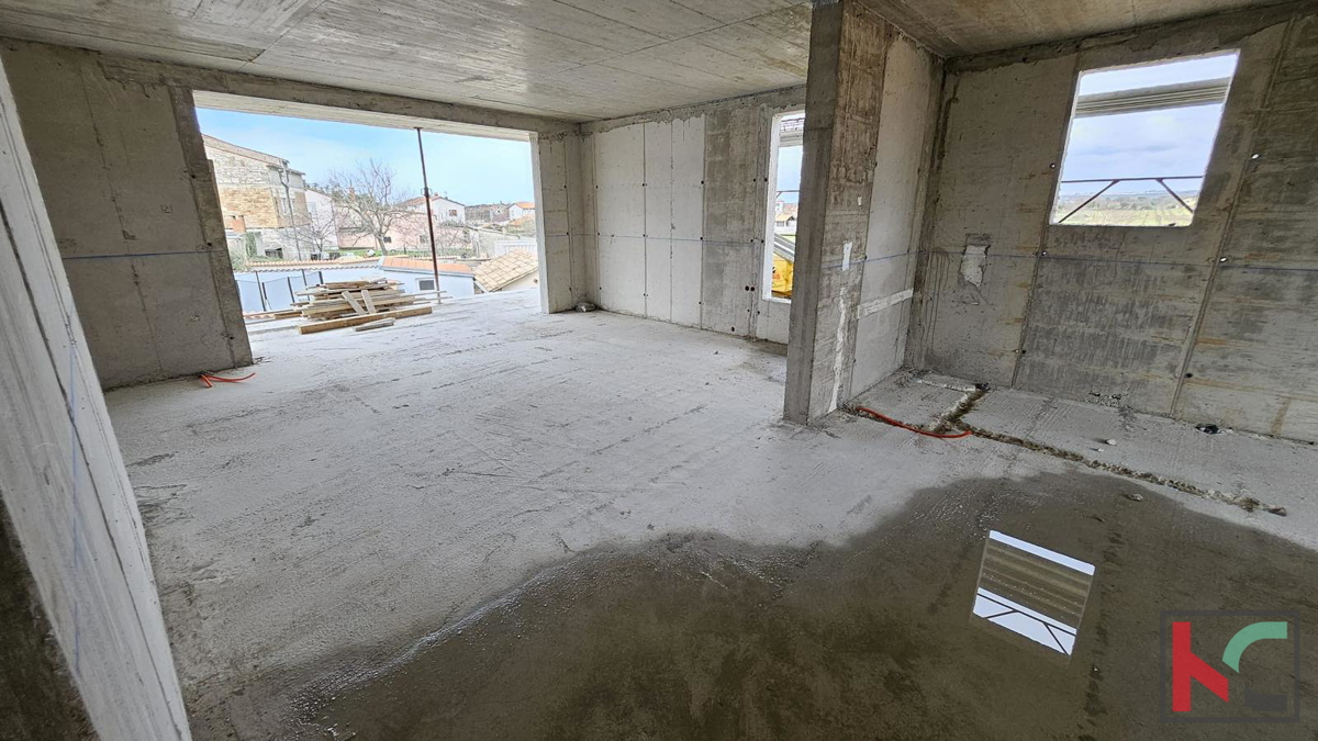 Pula, Valbandon, moderno dvosobno stanovanje v novogradnji, pritličje #prodaja