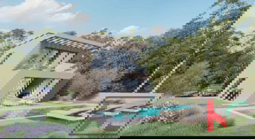 Filipana, zazidljivo zemljišče s plačano komunalo in projektom 497 m2 #prodaja