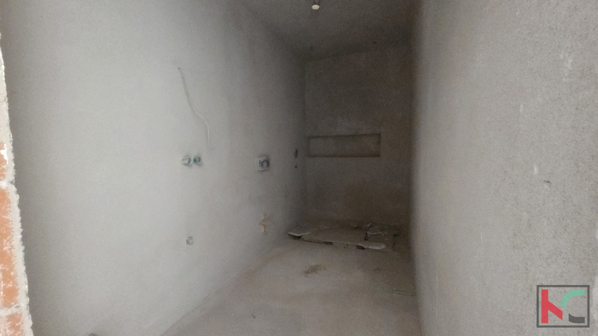 ISTRA, LIŽNJAN, DVOSOBNO STANOVANJE 72 M², NOVOGRADNJA, POGLED NA MORJE, #PRODAJA