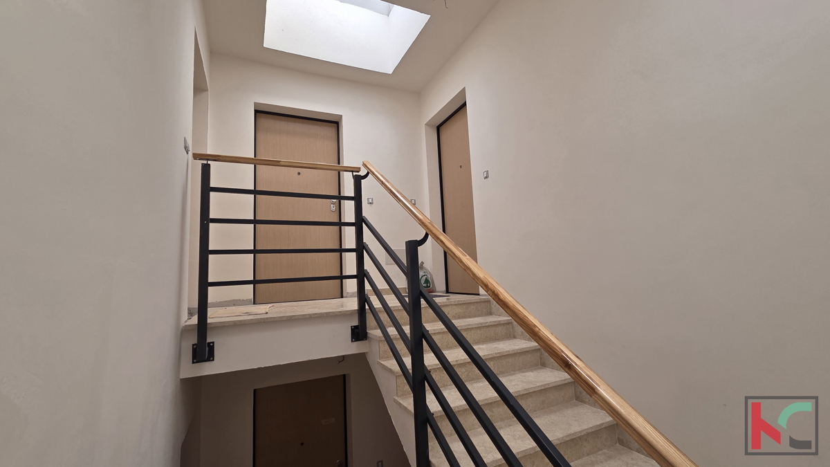 ISTRA, LIŽNJAN, DVOSOBNO STANOVANJE 72 M², NOVOGRADNJA, POGLED NA MORJE, #PRODAJA