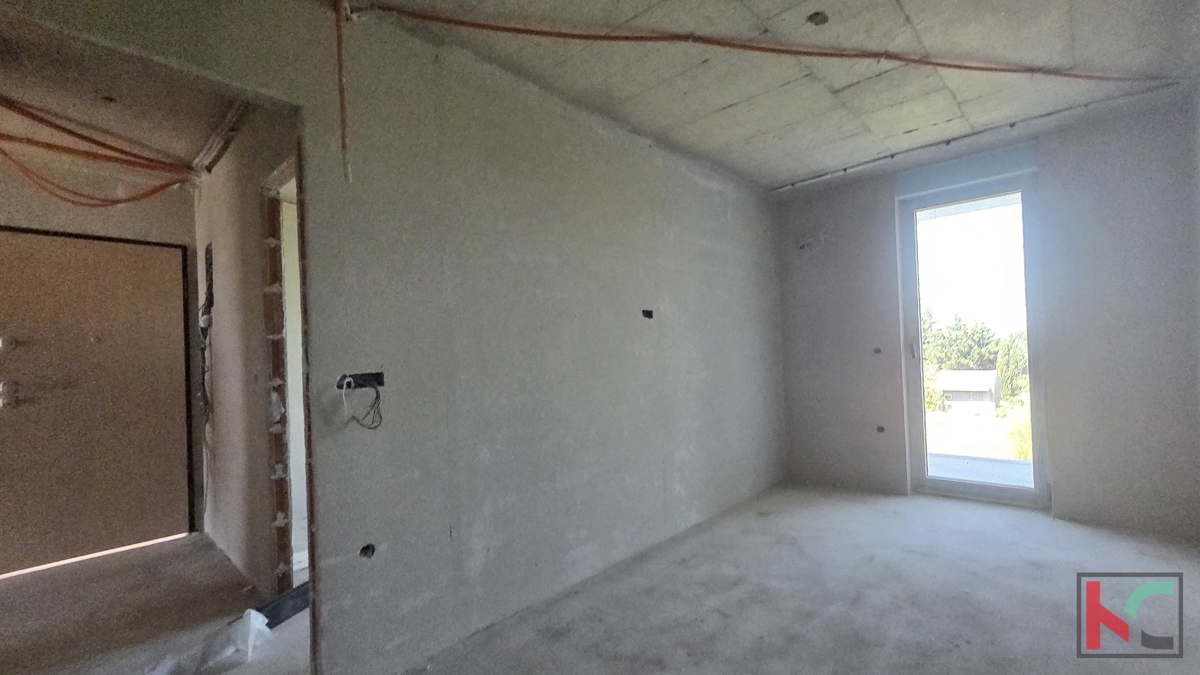 ISTRA, LIŽNJAN, DVOSOBNO STANOVANJE 72 M², NOVOGRADNJA, POGLED NA MORJE, #PRODAJA