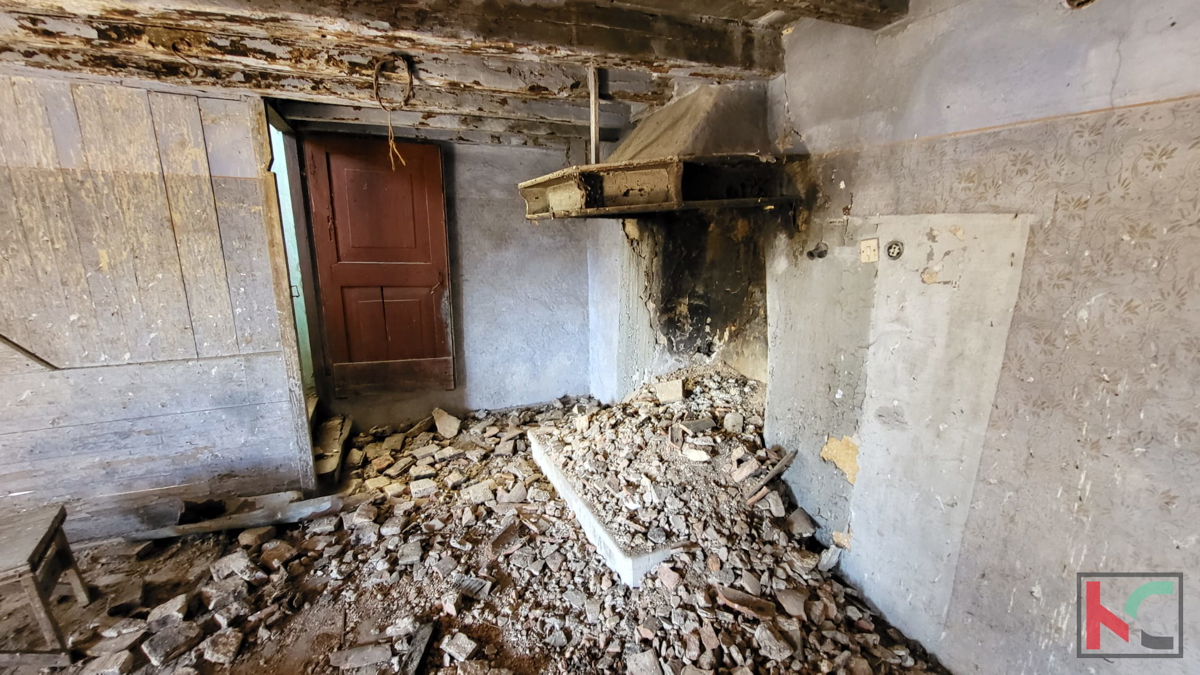 Istra, Barban, kamnita hiša za obnovo. #razprodaja