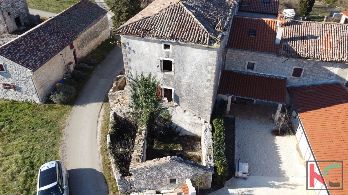 Istra, Barban, kamnita hiša za obnovo. #razprodaja