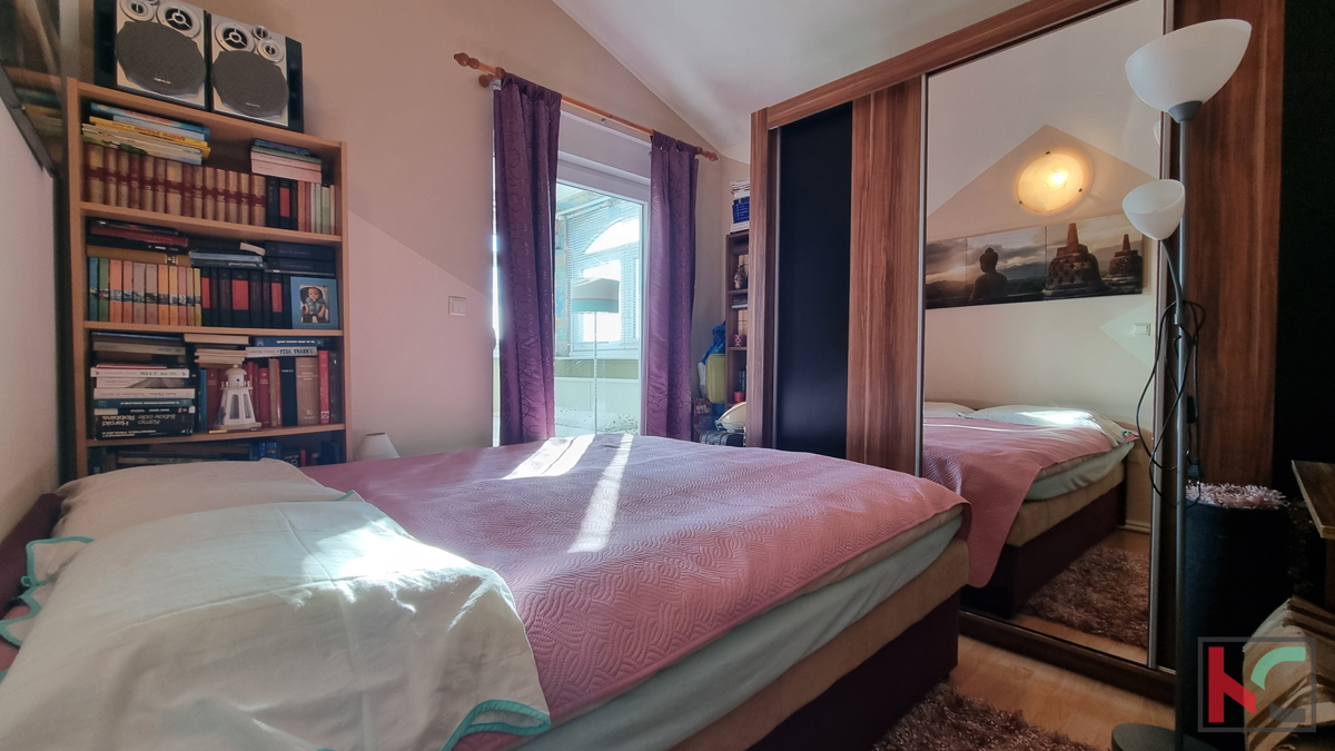 Istra, Medulin, apartma 50,92m2 z dvema spalnicama in odprtim pogledom, #prodaja