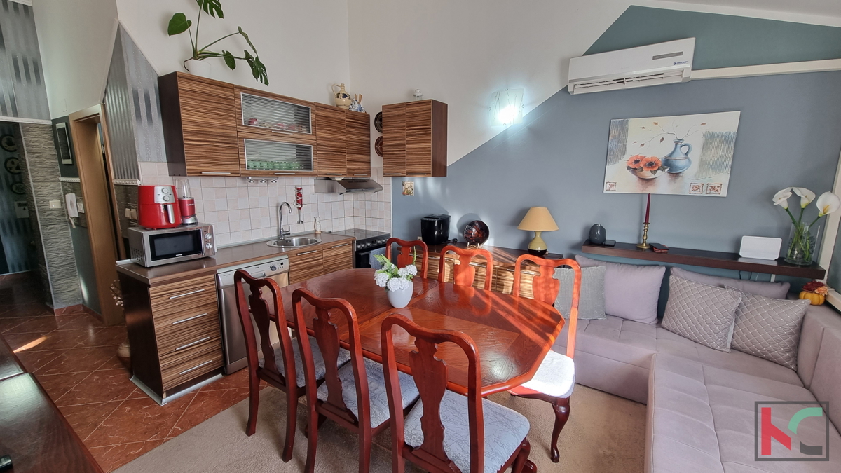 Istra, Medulin, apartma 50,92m2 z dvema spalnicama in odprtim pogledom, #prodaja