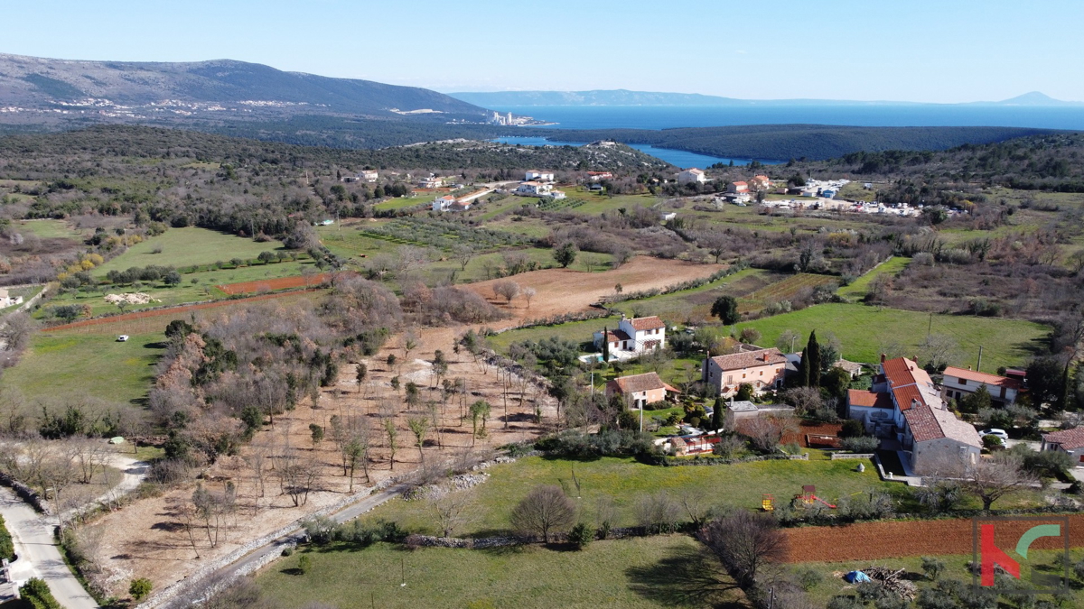 Istra, Rakalj, gradbeno zemljišče 900m2, pogled na morje, #prodaja
