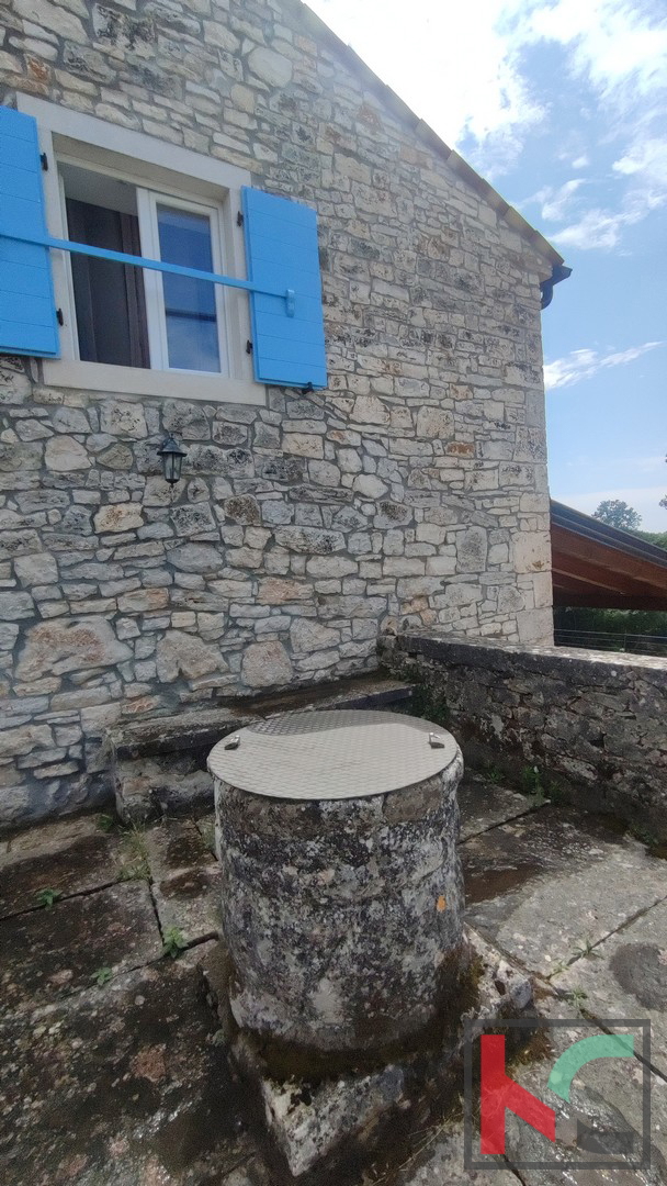 Istra, Sveti Lovreč, prenovljena kamnita hiša z bazenom, hiša za obnovo na parceli 9235m2, #prodaja