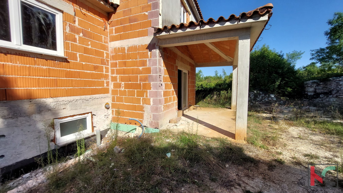 Istra, Vodnjan, hiša v gradnji, #prodaja