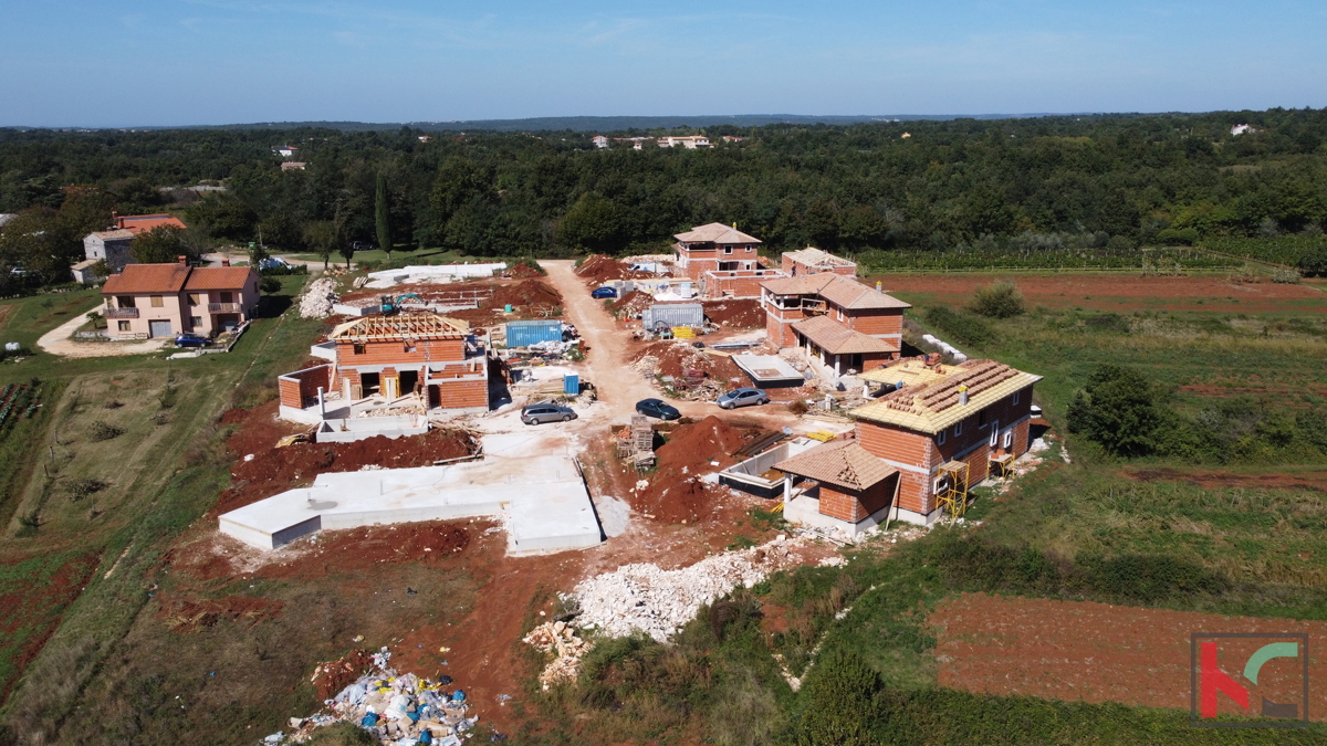 Žminj, Luksuzna vila 291m2 v gradnji v prelepem istrskem okolju, #prodaja