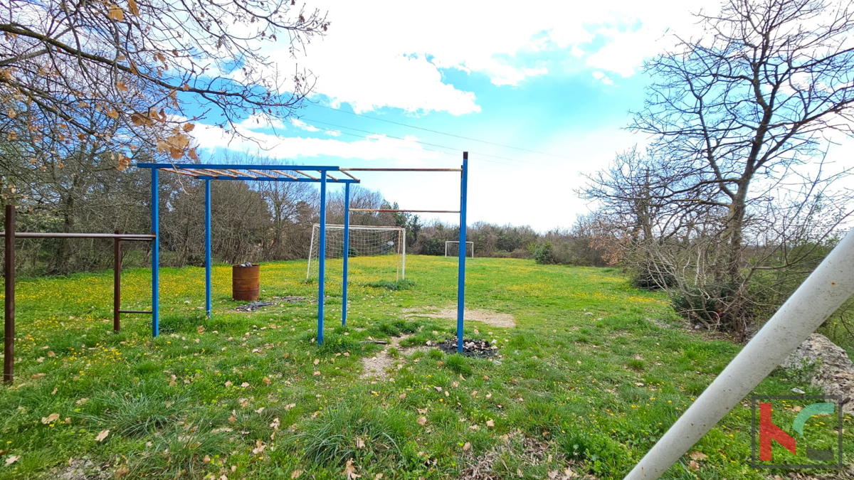 Istra, Barban, stara istrska kamnita hiša s skednjem na velikem vrtu, #prodaja