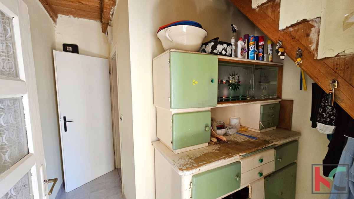 Istra, Barban, stara istrska kamnita hiša s skednjem na velikem vrtu, #prodaja