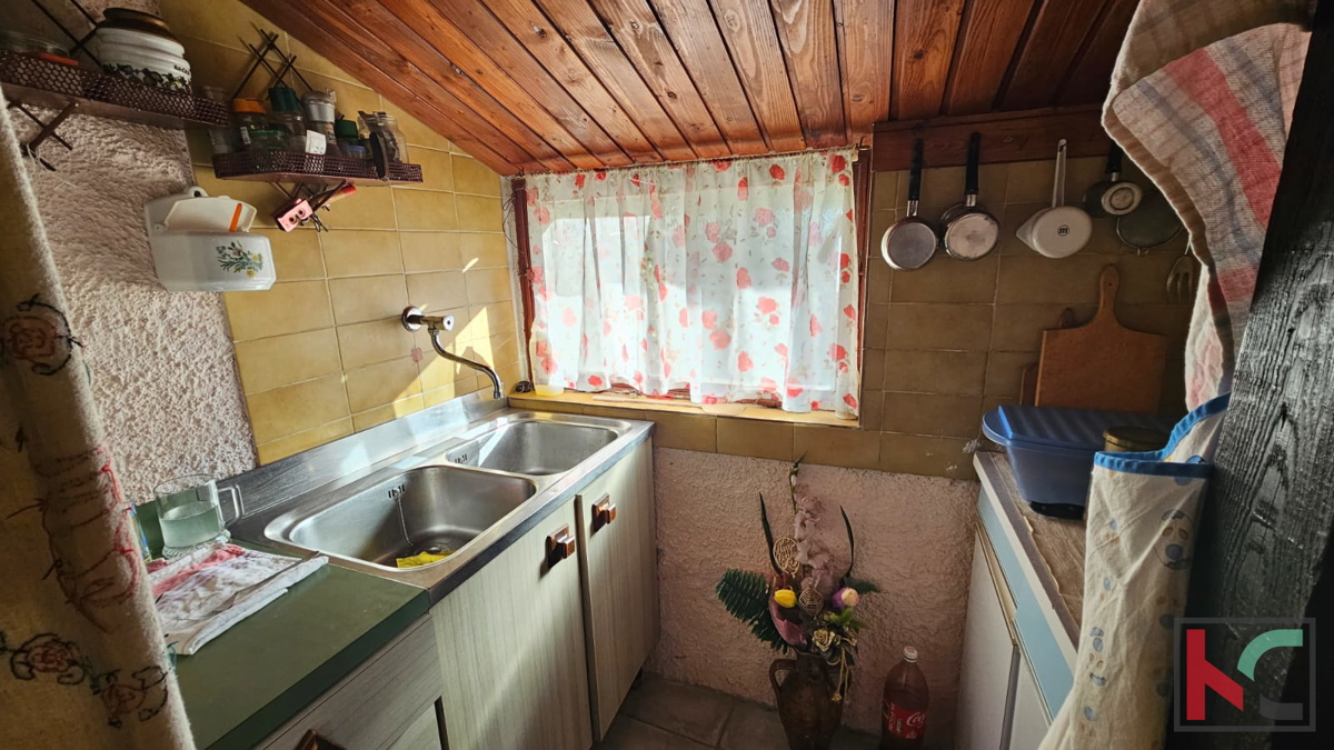 Istra, Medulin, Pomer, vikend hiša na gradbenem zemljišču, 150 m od morja, #prodaja
