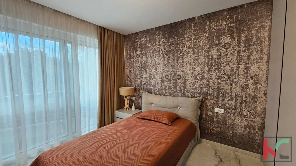 Rovinj, Borik, luksuzno stanovanje 3SS+DB, visoko pritličje, 3 parkirna mesta, 250m do morja #prodaja