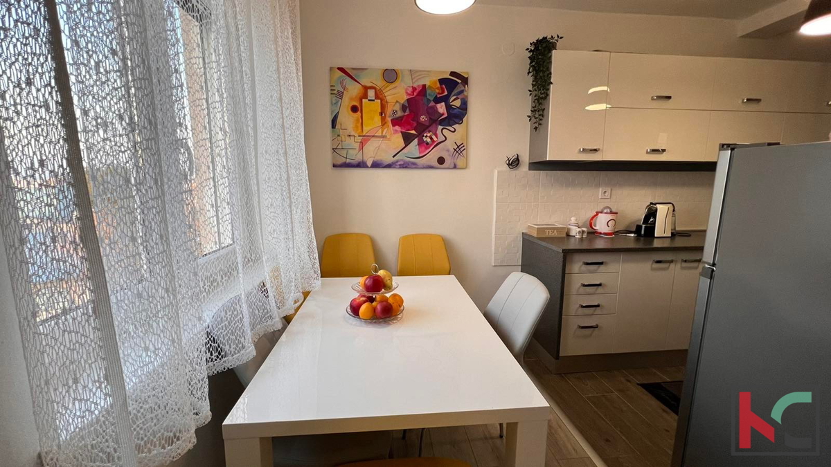 Pula, Stoja, trisobno družinsko stanovanje, 60 m2, popolnoma prenovljeno na idealni lokaciji #prodaja