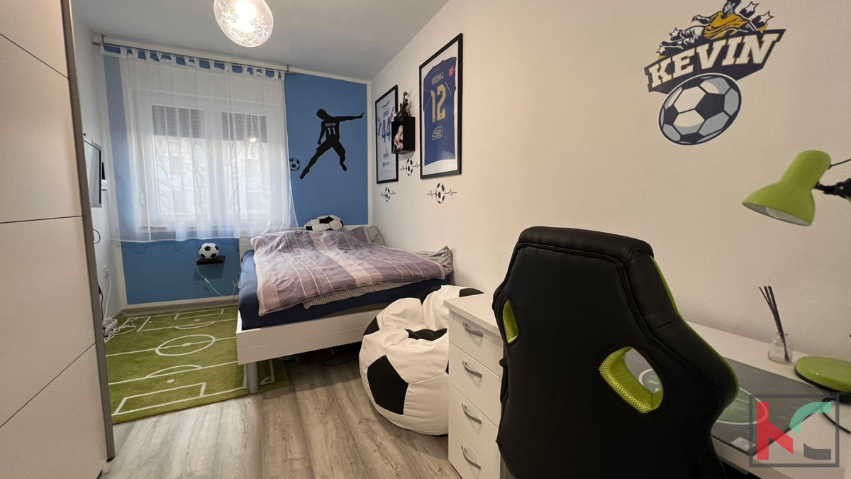 Pula, Stoja, trisobno družinsko stanovanje, 60 m2, popolnoma prenovljeno na idealni lokaciji #prodaja