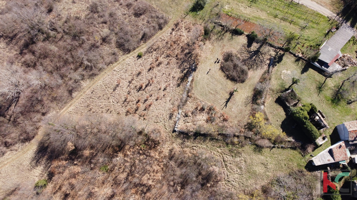 Gračišće, Lančišće stara istrska hiša 300m2 vrt 1353m2 stavbno in 5500m2 kmetijsko zemljišče, #prodaja
