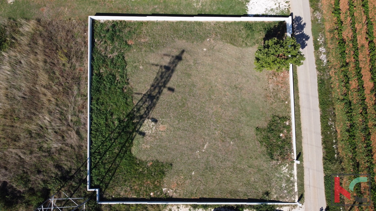 Istra, Galižana, gradbeno zemljišče 1000 m2 s pogledom na morje, #prodaja