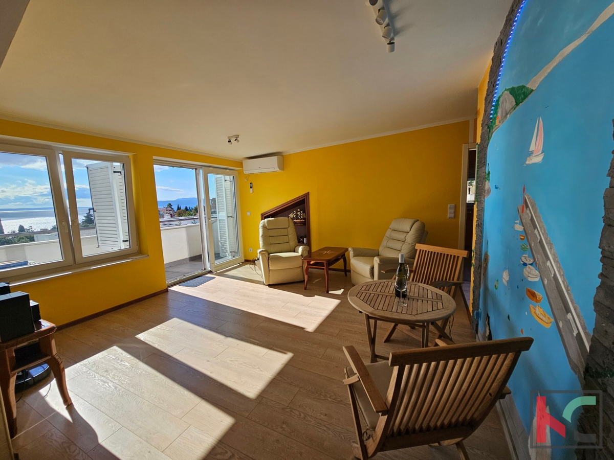 Opatija, Lovran, apartma 73,99m2, 2s, balkon, prelep pogled na morje, #prodaja