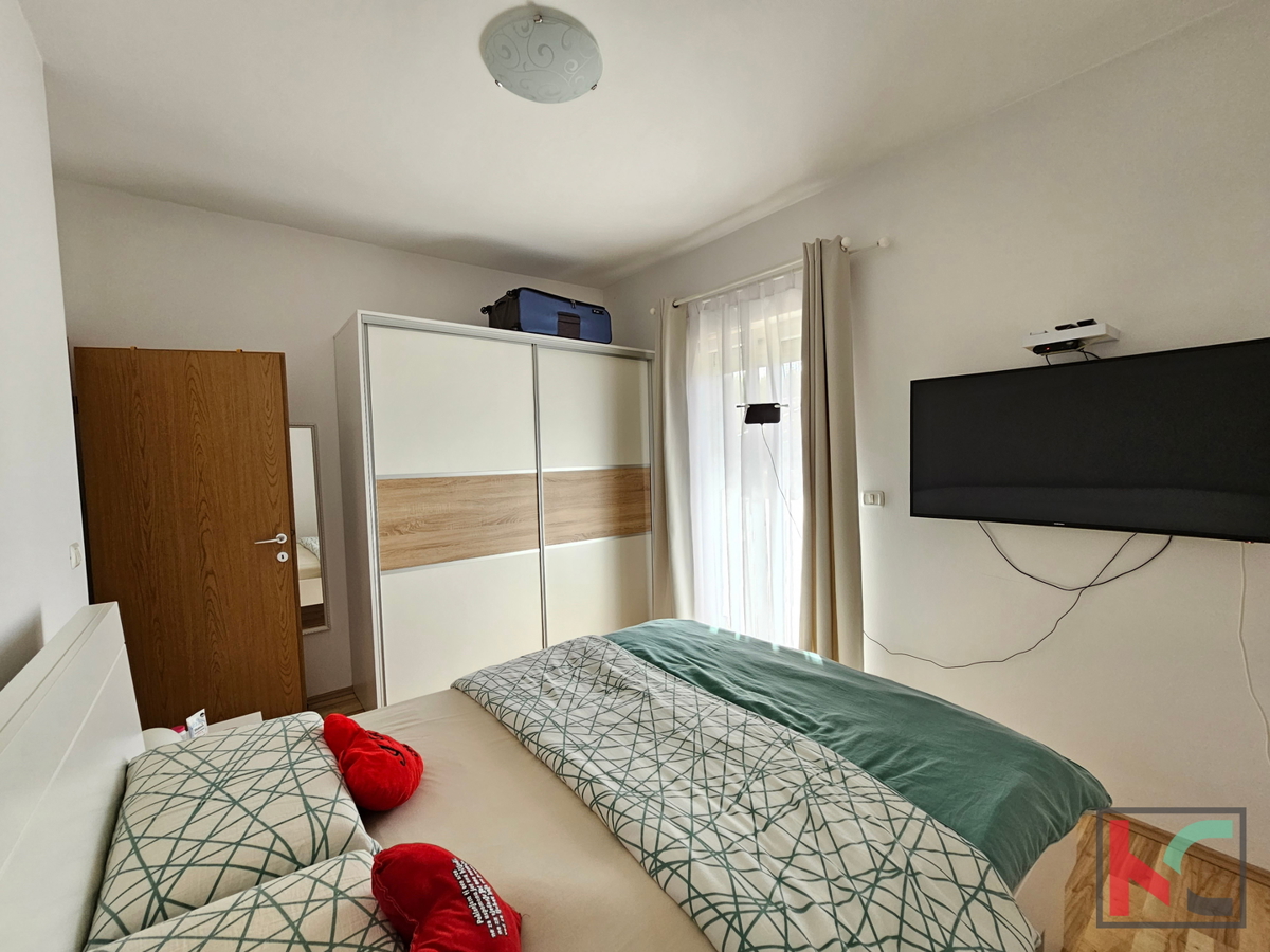 Istra, Fažana, Valbandon, moderno opremljeno stanovanje 88,23 m2 s tremi spalnicami in dvema kopalnicama, #prodaja