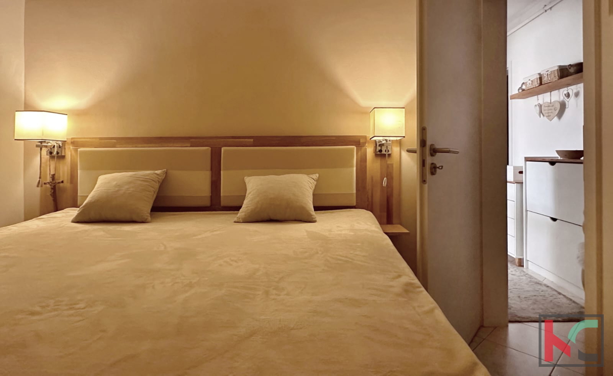 Pula, Nova Veruda, prodamo stanovanje z velikim balkonom in 2 spalnicama, 56 m2