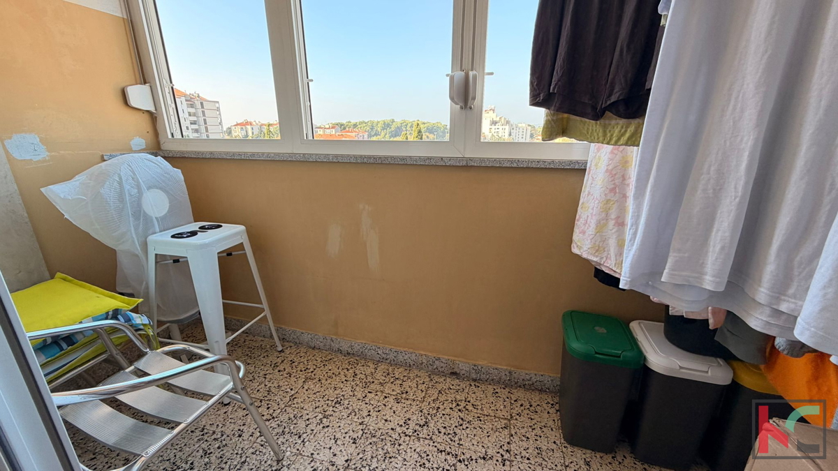 PULA, VERUDA, SONČNO STANOVANJE 60,57 m2 NA FANTASTIČNI LOKACIJI, DVIGALO, PRODAJA