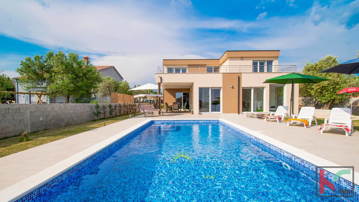 ISTRA, VODNJAN, MODERNA VILA 250 m2 Z RAZGLEDOM NA MORJE, #PRODAJA