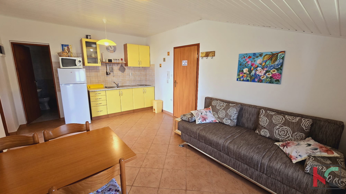 Ližnjan, apartma s pogledom na morje in veliko teraso 40 m2 #prodaja