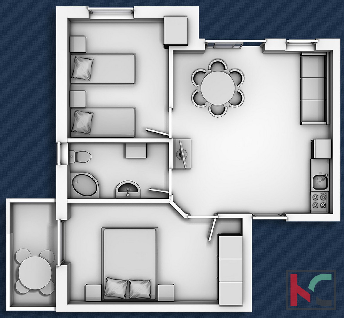 Istria, Premantura, building with 13 apartments, sea view, investment opportunity